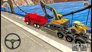 Truck driving loader simulator game - 2021  Android Gameplay screenshot 3