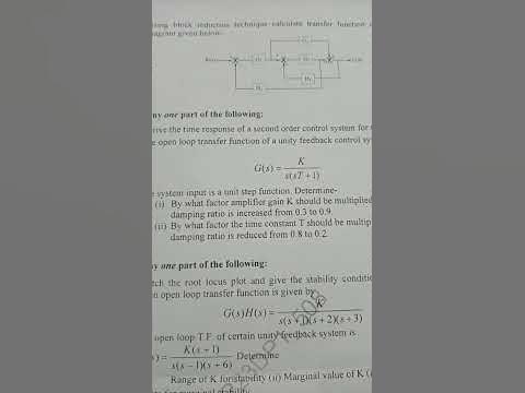 #controlsystem #aktu control system aktu paper 2022-23 - YouTube