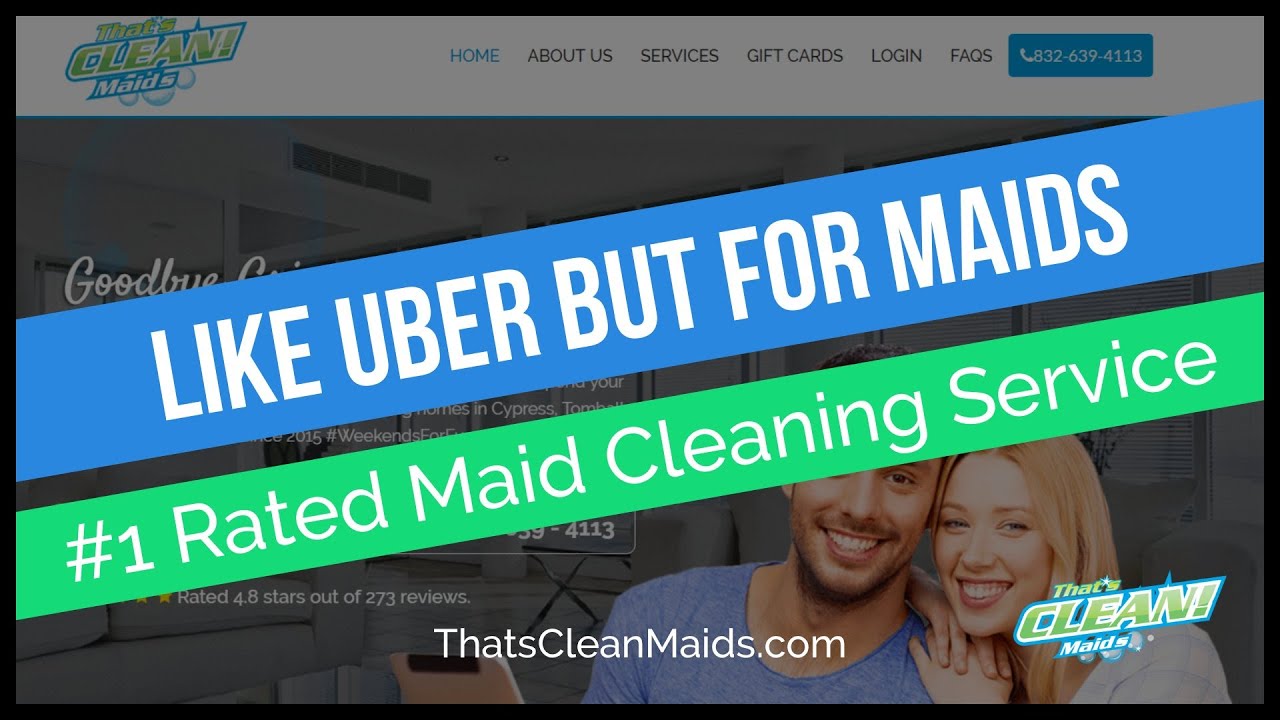House Cleaning App Houston Tx - Book A Maid Service With Our Free App.    Download Today!