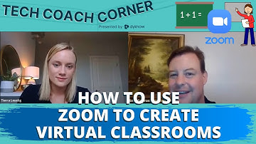 How To Use ZOOM to Create Virtual Classrooms