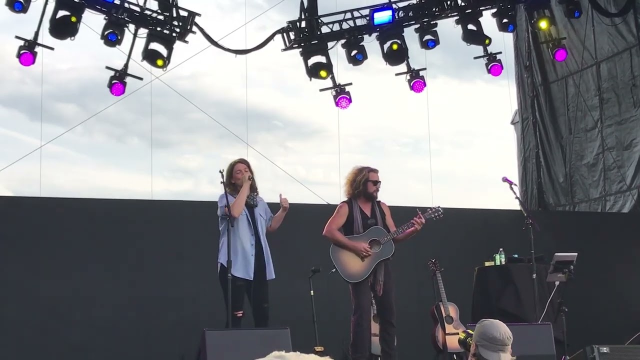Jim James & Brandi Carlile “Wonderful” 8/25/17 Lockn 