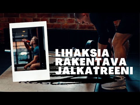 Lihasmassaa rakentava jalkatreeni salille