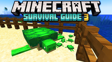 Is The Turtle Shell Helmet Worth It? ▫ Minecraft Survival Guide S3 ▫ Tutorial Let
