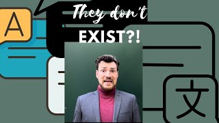 Languages don't exist! Multilingualism I: What's a language Why you speak more than one - myths