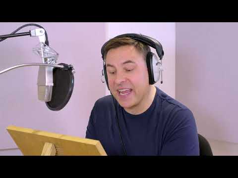 David Walliams | Slime | David records the Slime audiobook!