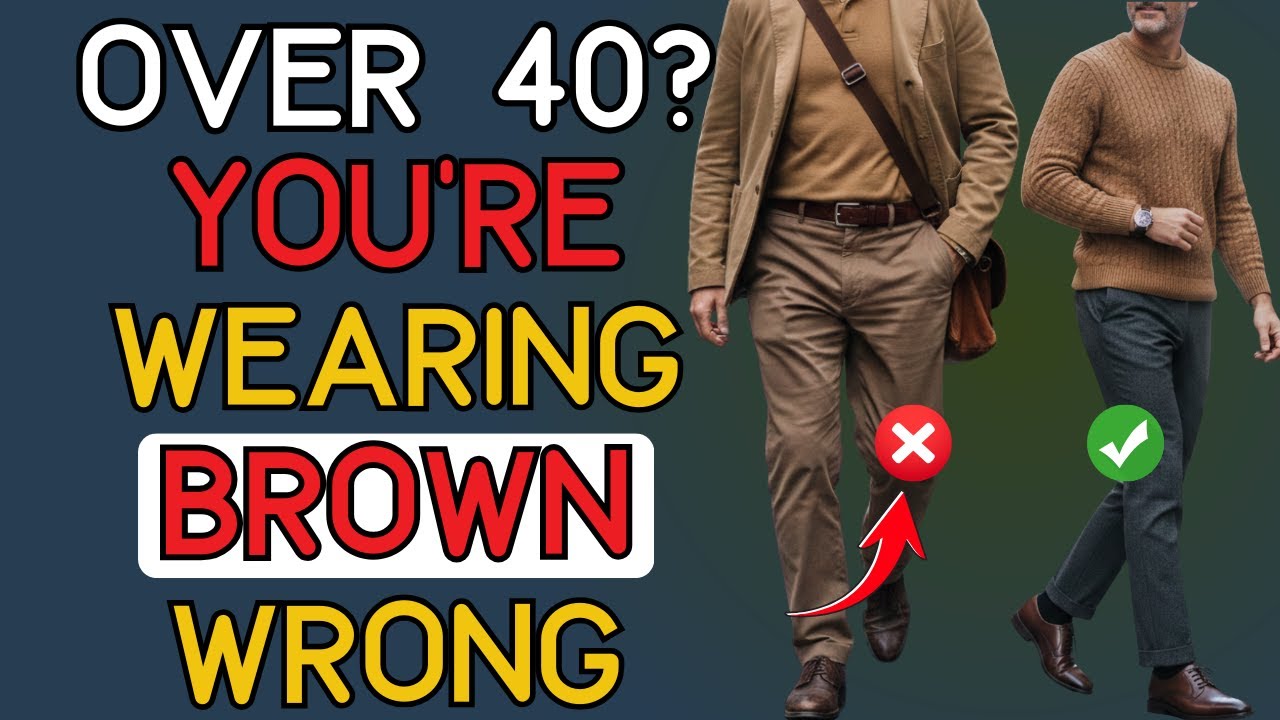 How to Wear Brown Over 40 – What Actually Works | 40+ Men's Fashion ...