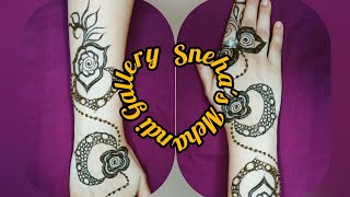 Soft Floral Mehndi 2026 || Aesthetic Henna Designs || Sneha's Mehandi Gallery Dat112 screenshot 2