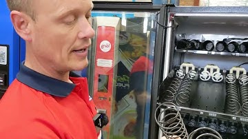 How to install a spiral on your vending machine
