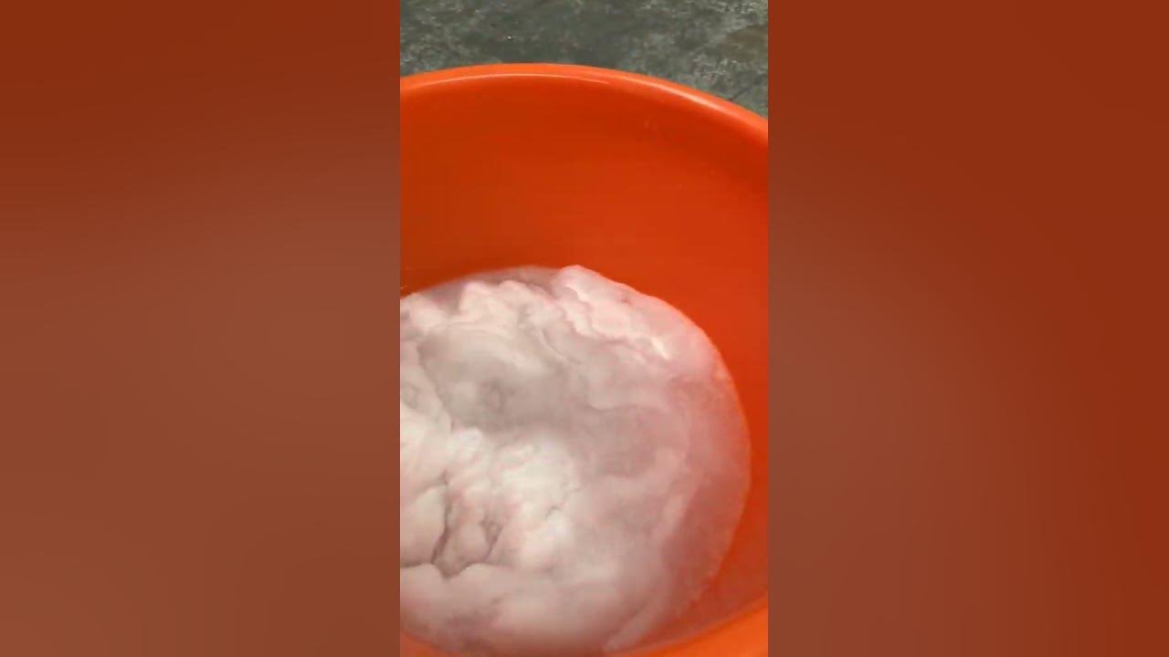 DIY fake snow ️ YouTube