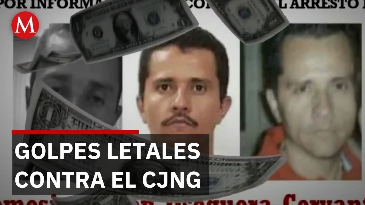 Golpes al Cártel Jalisco Nueva Generación antes de la caída de 'El Mencho'