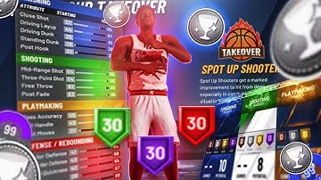 NBA 2K20 BEST PURE SHARPSHOOTER BUILD! NEW DEMIGOD BUILD BROKEN! BEST SHOOTING GUARD BUILD NBA 2K19!