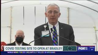 New Testing Site at Bradley Airport