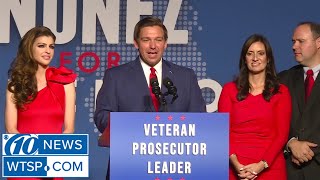 Ron DeSantis gives acceptance speech as next Florida Governor