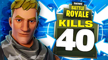 40 KILLS IN A Fortnite Battle Royale Match!