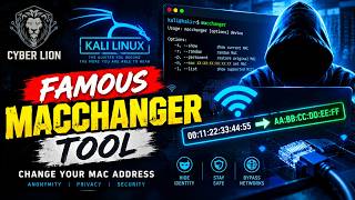 🐉 Macchanger in Kali Linux Change MAC Address in Seconds! | Ethical Hacking | 💻