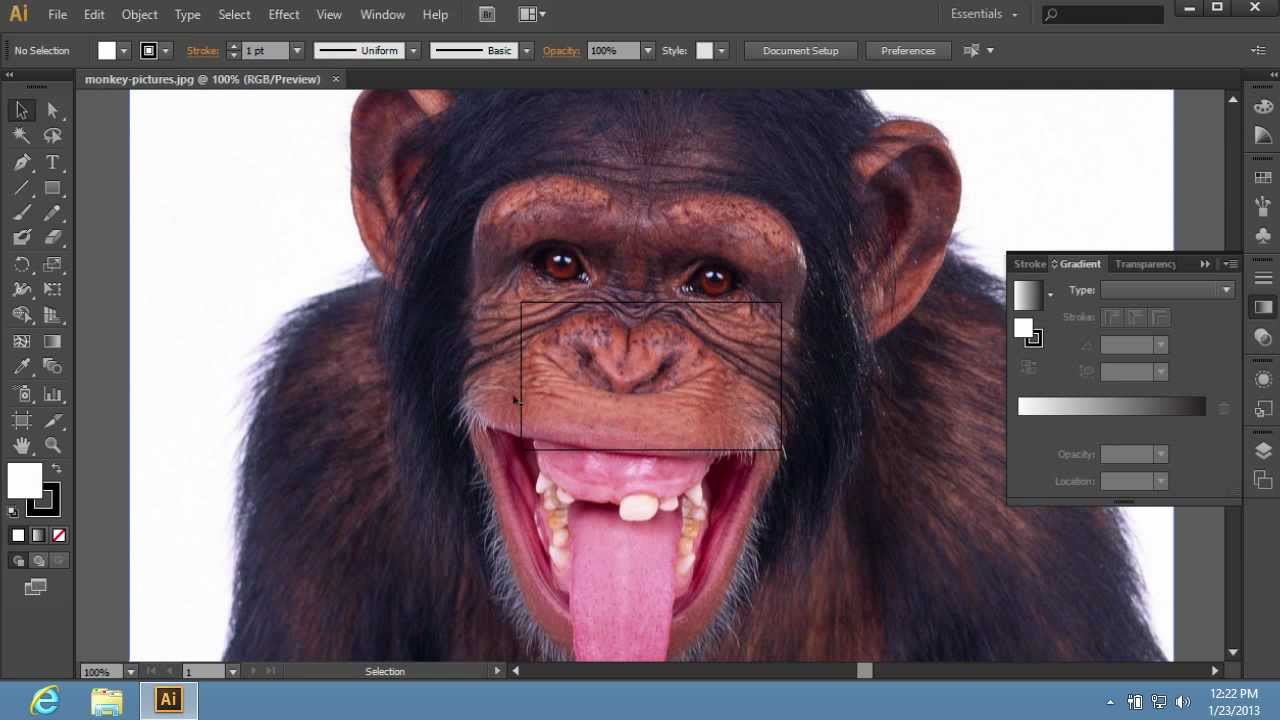 How To Resize Adobe Illustrator Cs6 Image Youtube