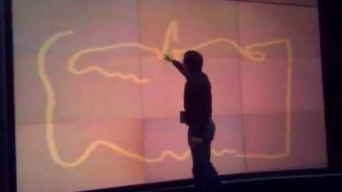 M2Touch: Video wall installation (1)