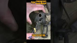 How To Make a Table Lamp From an Antique BlowTorch #restoration #upcycling #lampmaking #lamp #rust