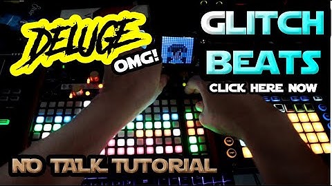 How To Make Glitch Beats From Scratch // Synthstrom Deluge No-Talk Tutorial