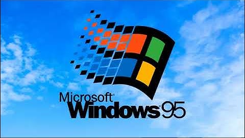 Windows 95 Startup Sound - The Microsoft Sound (HQ)