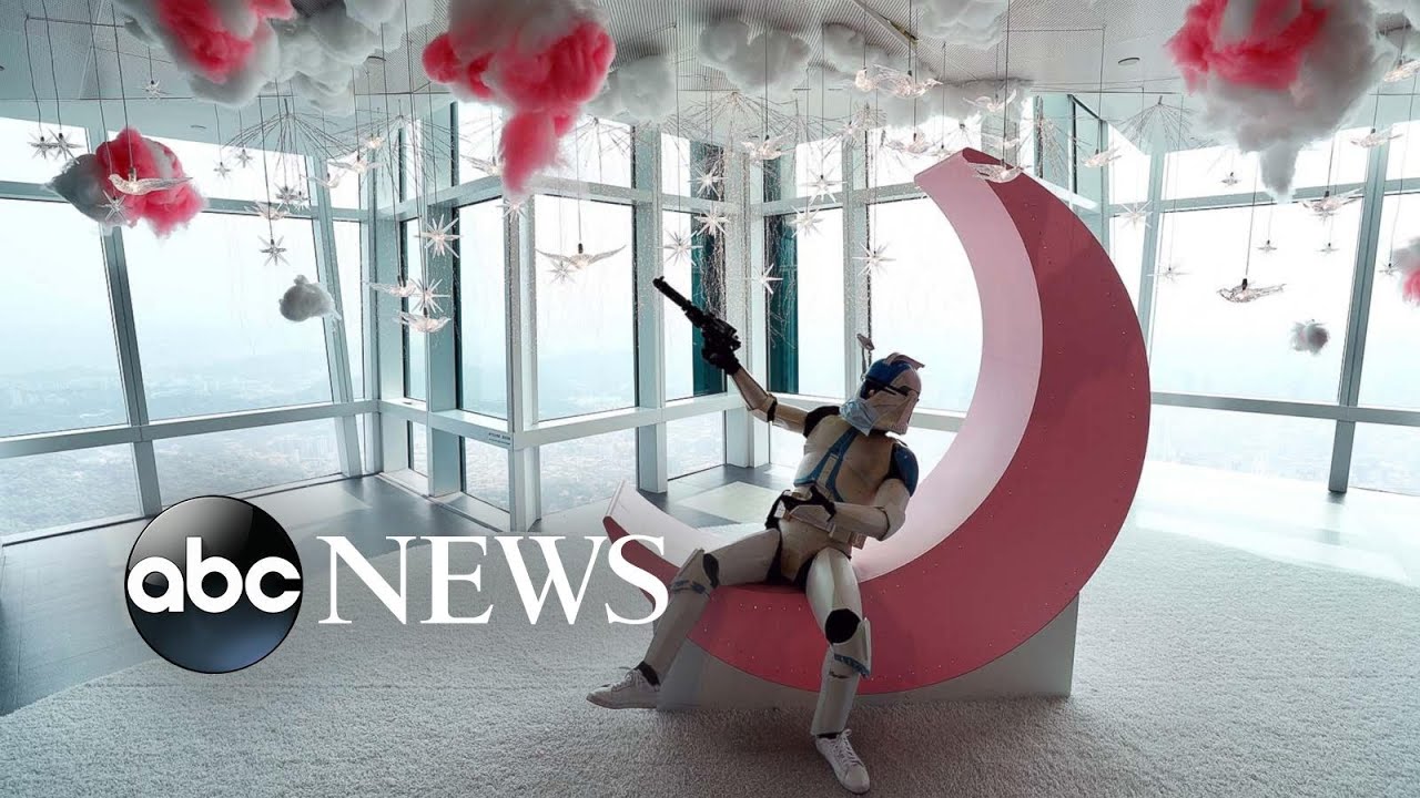 ‘Star Wars’, Pool, and COVID-19: World in Photos, May 4