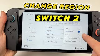 How to Change the Region of Your Nintendo Switch 2