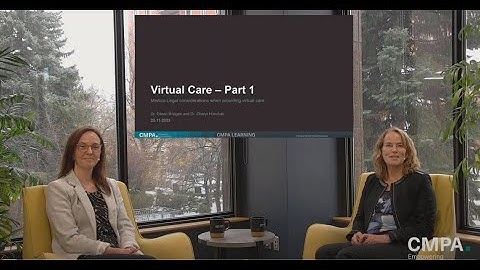 Providing safe virtual care