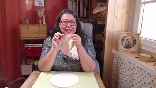 Matériel et outils pour monter sa broderie sur carton