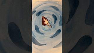 How to make clean background 🌊 #watercolor #watercolorpainting #painting #art