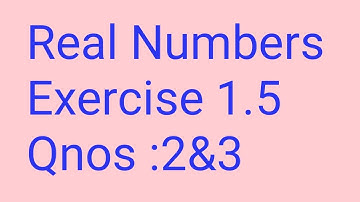 Real Numbers Exercise 1.5 Q no:2&3//CBSE//NCERT// Class 10// logarithms//problems on logarithms/logs