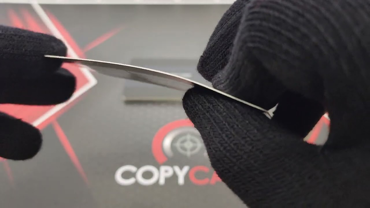 Silk Laminated + Spot UV Business Card Sample