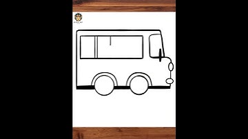 How to Draw School Bus #easydrawing #colordrawing #howtodraw #schoolbus #tutorial #trending #fyp