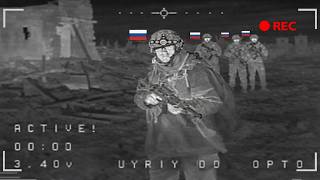 Ukrainian Thermal Drones Find Russian Soldiers in the Dark | Combat Footage