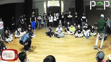 Pop in Progress 2015 Chapter 2 Work The Floor Open Top 8 Rory VS AC