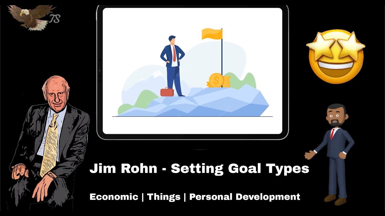 Jim Rohn Setting Goals 5 Goal Types | Motivation | Personal Development | Animated