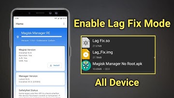 Enable Lag Fix Mode Any Android | Increase fps | Magisk - No Root
