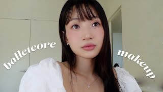 grwm + chitchat | balletcore makeup look