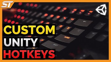 Custom KEYBOARD Shortcuts (Unity Tutorial)