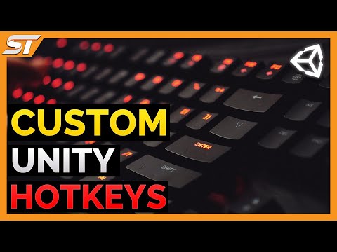 Custom KEYBOARD Shortcuts (Unity Tutorial)