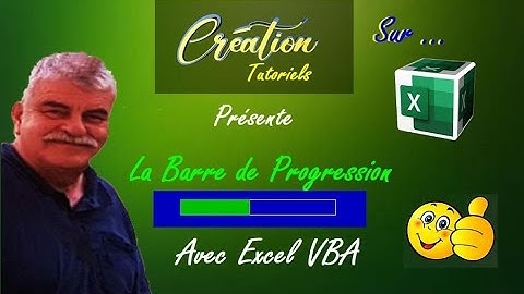 Tuto Excel Vba   La Barre de Progression