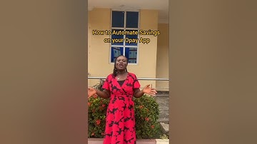 How to Automate Savings on Opay App
