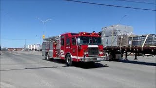 Brampton Fire Squad 201 Responding