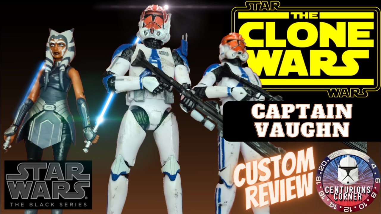 Black Series Captain Vaughn Custom 