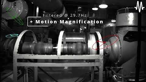 VibVue® 4.1 Motion Magnification Video & Vibration Analysis – Powerful Visuals, Precise Measurements