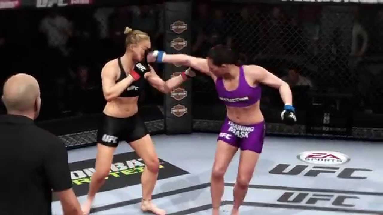 UFC Ronda Head Kick KO HD YouTube