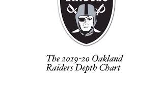 2019-20 oakland raiders 90-man depth chart