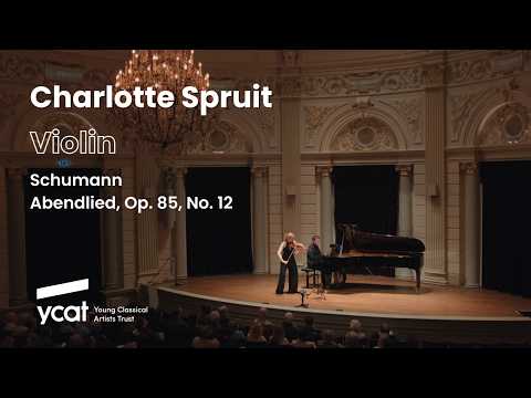 Charlotte Spruit, violin - Robert Schumann: Abendlied, Op. 85, No. 12