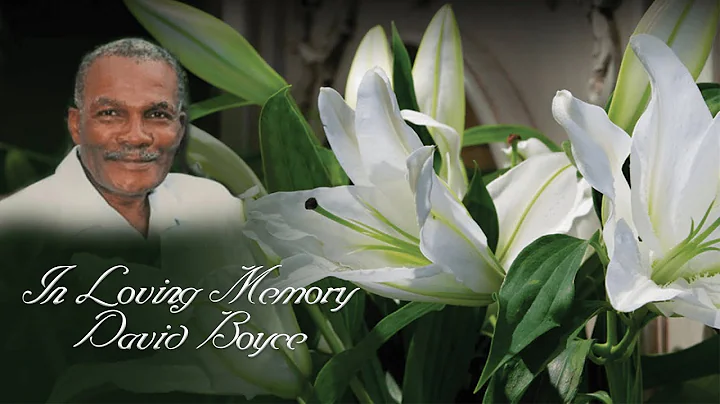 Celebrating the Life of David Boyce