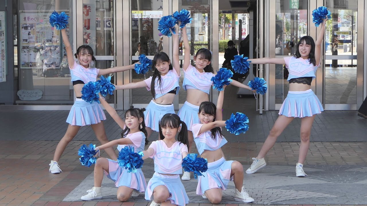 bridge.Go♪hug♡【チアダンス】in JR行橋駅東口駅前広場 2021/10/31