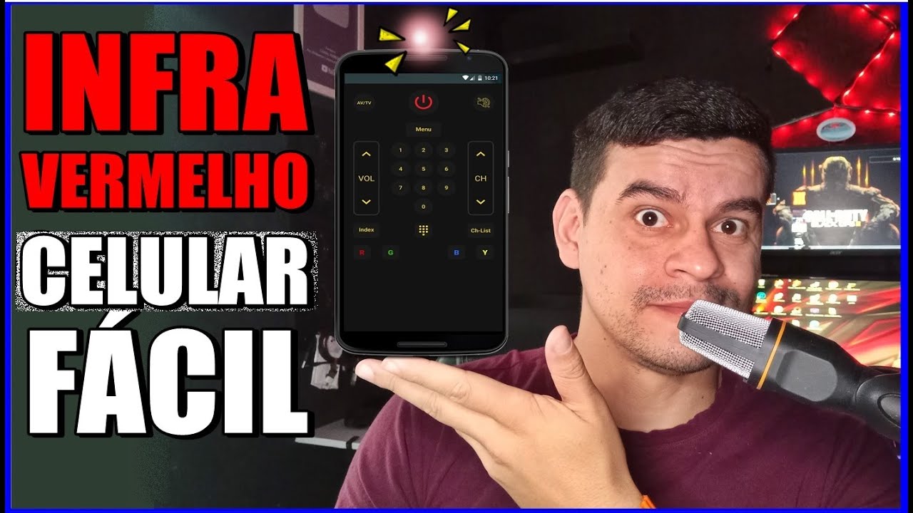 COMO CONFIGURAR INFRAVERMELHO DO CELULAR PARA CONTROLE TV | MI REMOTE ...